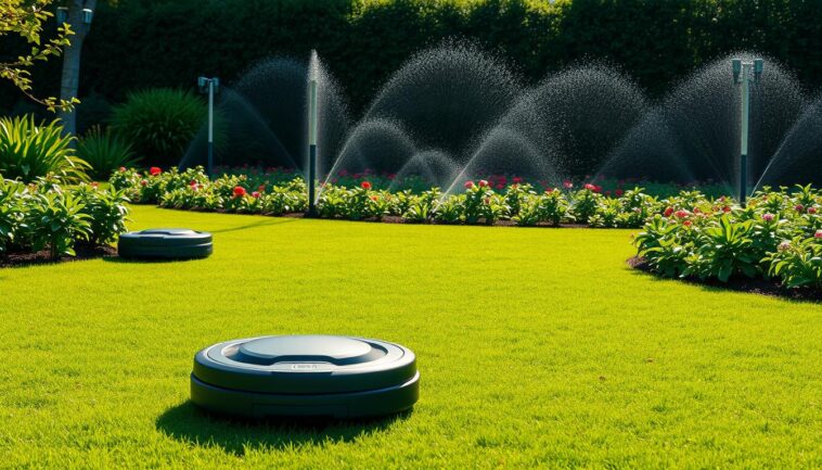 automatisierte Gartenpflege