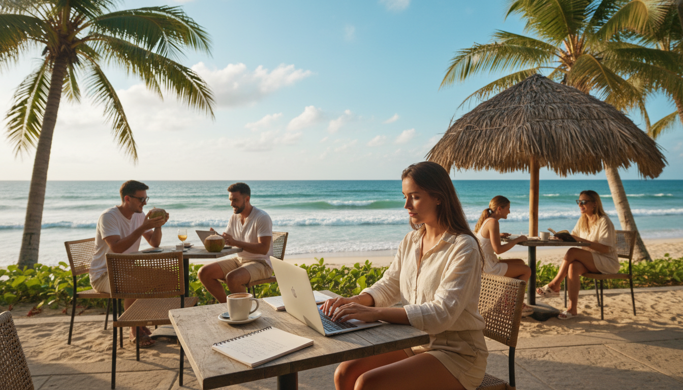 Digital nomad Reisen