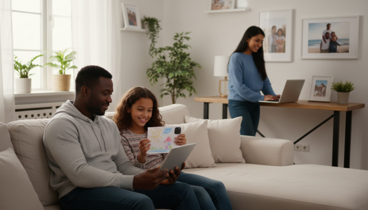 Digitale Medien Familie