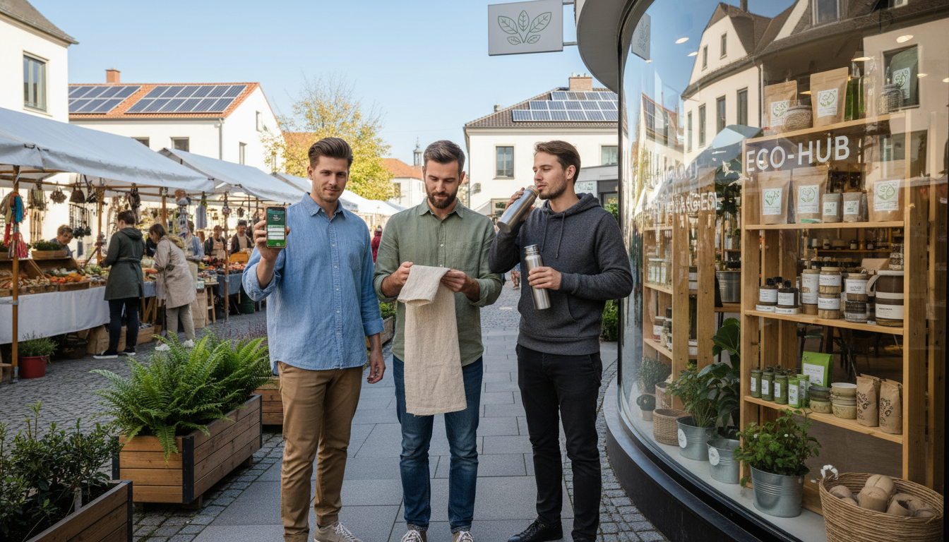 Nachhaltiger Konsum Männer
