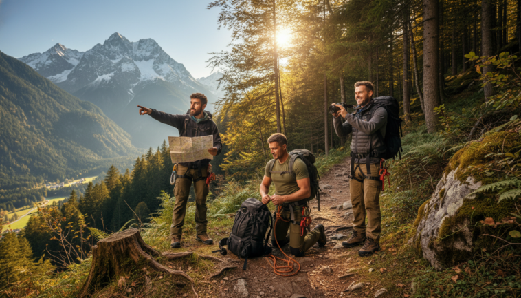 Outdoor Abenteuer Männer